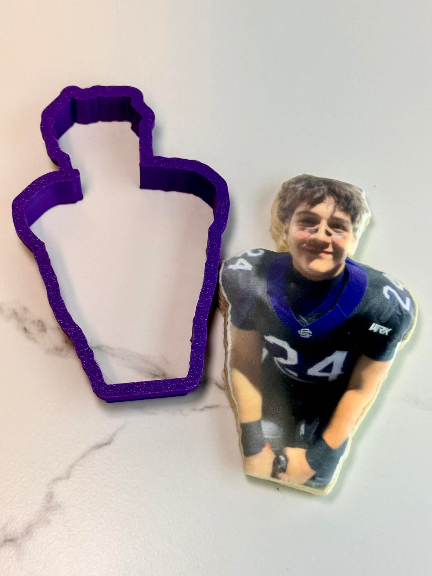 Bespoke Silhouette Photo Cookies