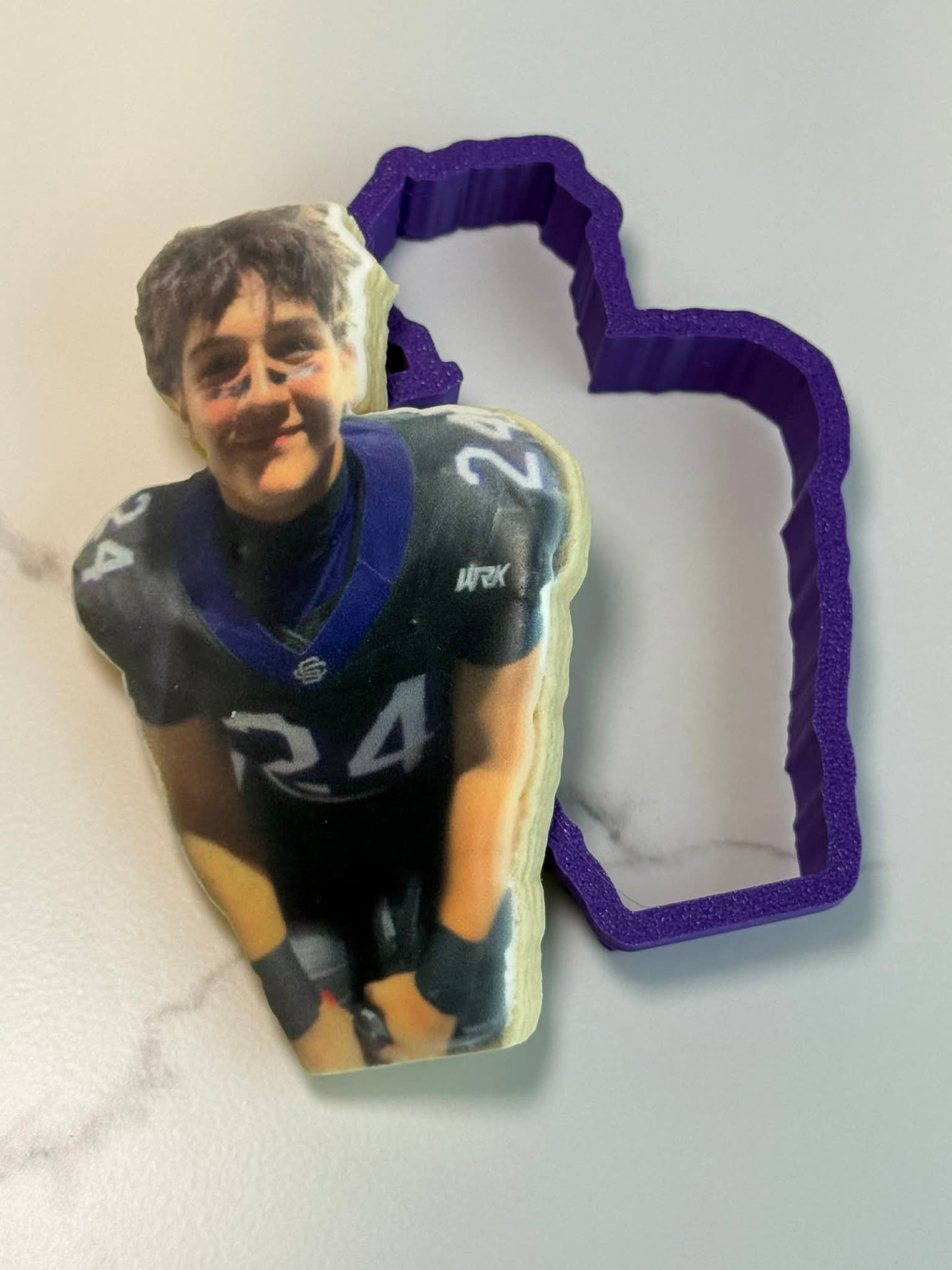 Bespoke Silhouette Photo Cookies